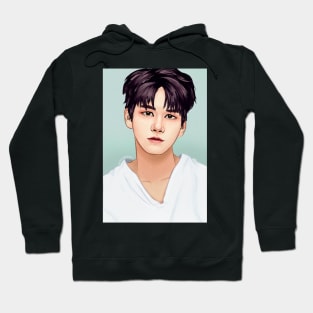 WANNA ONE Ong Seongwoo Digital Drawing Hoodie